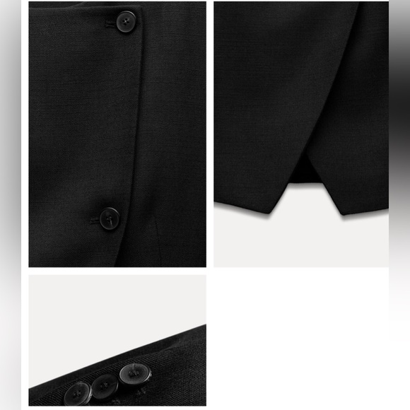 Zara ZW collection size, large cropped jacket NWT. - Picture 4 of 10